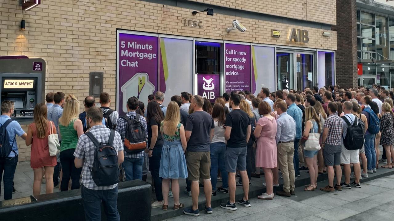 Long Queues at Irish Bank Branches: What Is Actually Happening?